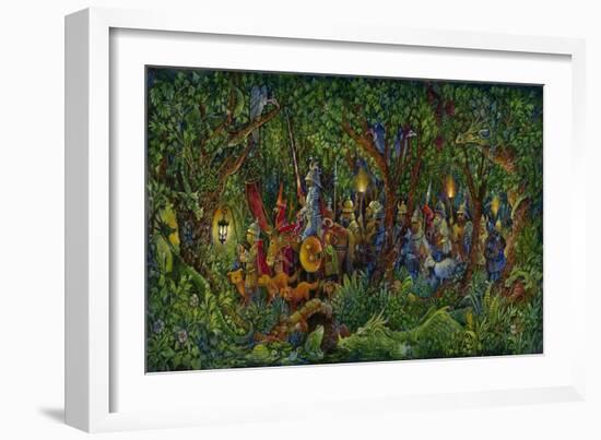 The Dragon Hunters-Bill Bell-Framed Giclee Print