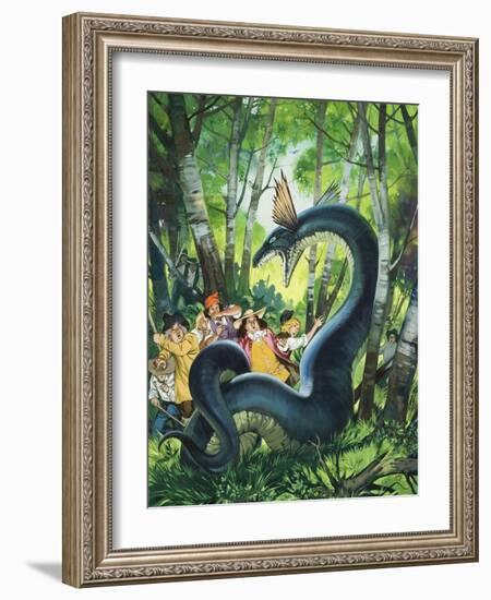 The Dragon of Birchwood-Mcbride-Framed Giclee Print