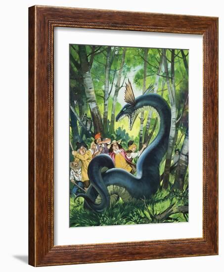 The Dragon of Birchwood-Mcbride-Framed Giclee Print