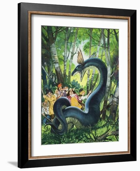 The Dragon of Birchwood-Mcbride-Framed Giclee Print