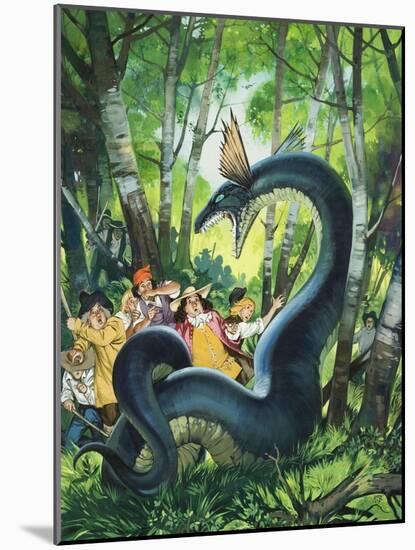 The Dragon of Birchwood-Mcbride-Mounted Giclee Print