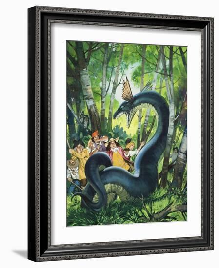 The Dragon of Birchwood-Mcbride-Framed Giclee Print