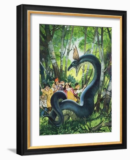 The Dragon of Birchwood-Mcbride-Framed Giclee Print