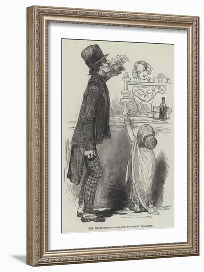 The Dram-Drinker-Joseph Kenny Meadows-Framed Giclee Print