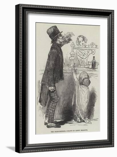 The Dram-Drinker-Joseph Kenny Meadows-Framed Giclee Print