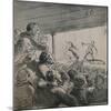 'The Drama', c.1860s,(1946)-Honore Daumier-Mounted Giclee Print