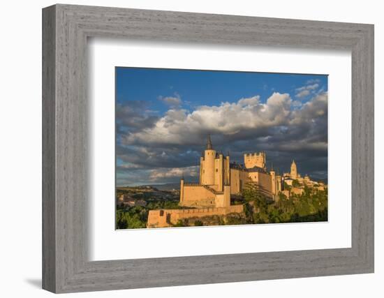 The Dramatic Fairy-Tail Towers of the Alcazar of Segovia, Castilla Y Leon, Spain, Europe-Martin Child-Framed Photographic Print