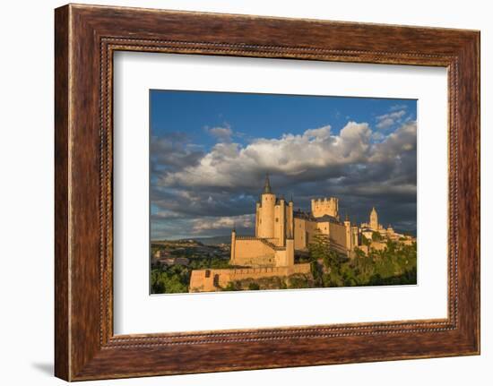 The Dramatic Fairy-Tail Towers of the Alcazar of Segovia, Castilla Y Leon, Spain, Europe-Martin Child-Framed Photographic Print