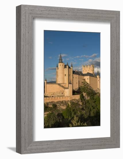 The Dramatic Fairy-Tail Towers of the Alcazar of Segovia, Castilla Y Leon, Spain, Europe-Martin Child-Framed Photographic Print