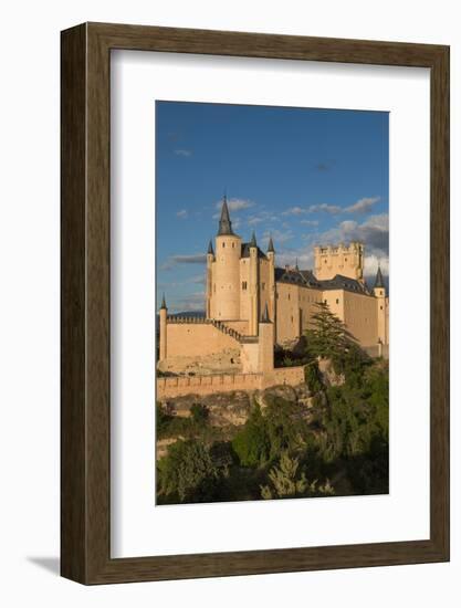 The Dramatic Fairy-Tail Towers of the Alcazar of Segovia, Castilla Y Leon, Spain, Europe-Martin Child-Framed Photographic Print