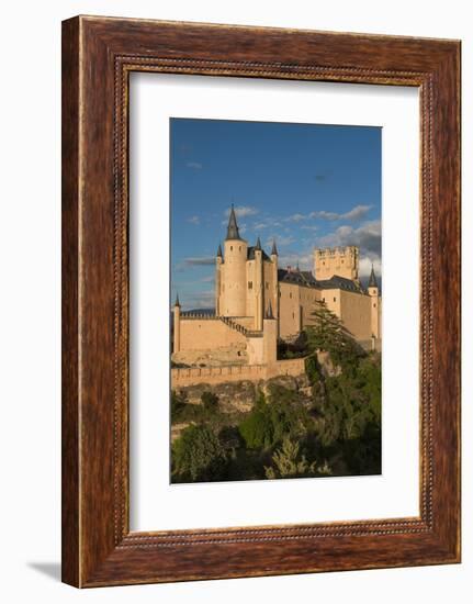 The Dramatic Fairy-Tail Towers of the Alcazar of Segovia, Castilla Y Leon, Spain, Europe-Martin Child-Framed Photographic Print