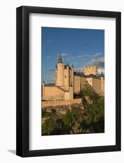 The Dramatic Fairy-Tail Towers of the Alcazar of Segovia, Castilla Y Leon, Spain, Europe-Martin Child-Framed Photographic Print