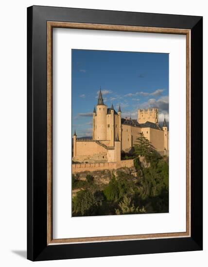 The Dramatic Fairy-Tail Towers of the Alcazar of Segovia, Castilla Y Leon, Spain, Europe-Martin Child-Framed Photographic Print