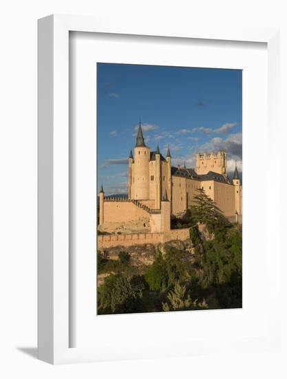 The Dramatic Fairy-Tail Towers of the Alcazar of Segovia, Castilla Y Leon, Spain, Europe-Martin Child-Framed Photographic Print