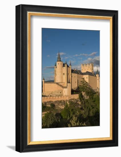 The Dramatic Fairy-Tail Towers of the Alcazar of Segovia, Castilla Y Leon, Spain, Europe-Martin Child-Framed Photographic Print