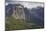 The Dramatic Sass Pordoi Mountain in the Dolomites Near Canazei, Trentino-Alto Adige, Italy, Europe-Martin Child-Mounted Photographic Print