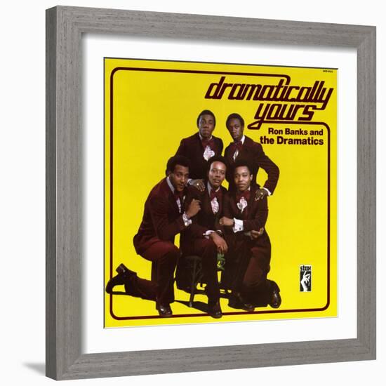 The Dramatics - Dramatically Yours-null-Framed Art Print