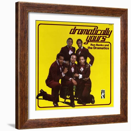 The Dramatics - Dramatically Yours-null-Framed Art Print