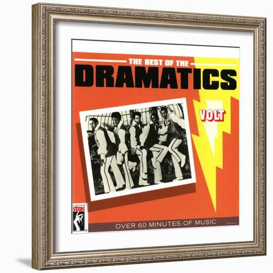 The Dramatics - The Best of the Dramatics-null-Framed Art Print