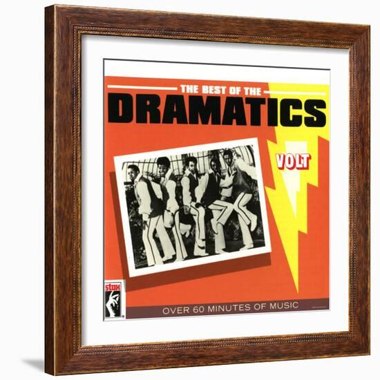 The Dramatics - The Best of the Dramatics-null-Framed Art Print