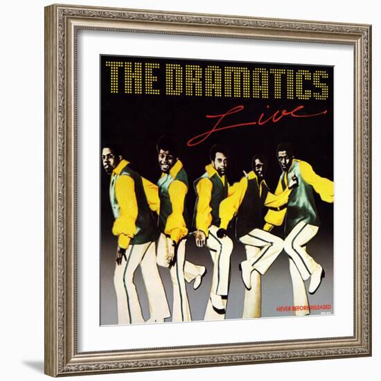 The Dramatics - The Dramatics Live-null-Framed Art Print