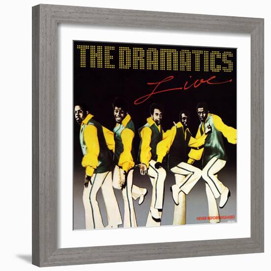 The Dramatics - The Dramatics Live-null-Framed Art Print