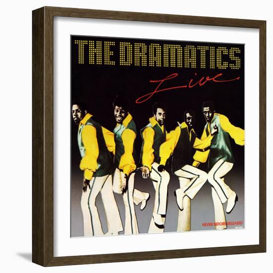 The Dramatics - The Dramatics Live-null-Framed Art Print