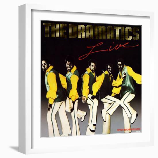 The Dramatics - The Dramatics Live-null-Framed Art Print