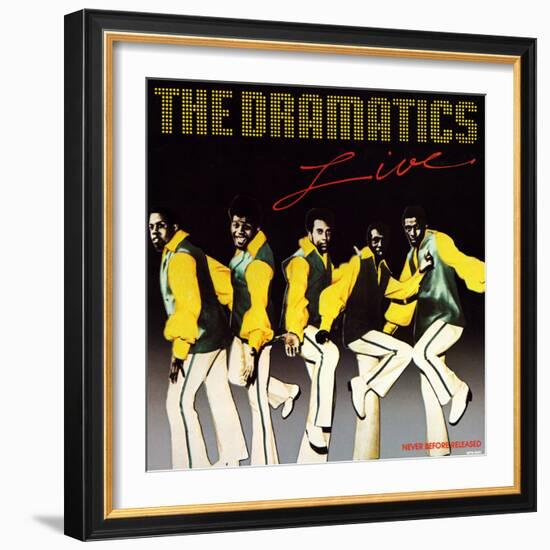 The Dramatics - The Dramatics Live-null-Framed Art Print