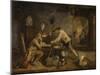 The Draught Players, 1844-Claude Lorraine-Mounted Giclee Print