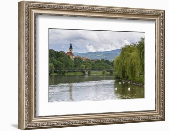 The Drava River, Maribor, Slovenia, Europe-Sergio Pitamitz-Framed Photographic Print