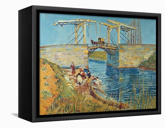 The Draw Bridge, Arles (Le Pont De Langlois), 1888-Vincent van Gogh-Framed Premier Image Canvas