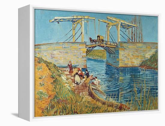 The Draw Bridge, Arles (Le Pont De Langlois), 1888-Vincent van Gogh-Framed Premier Image Canvas