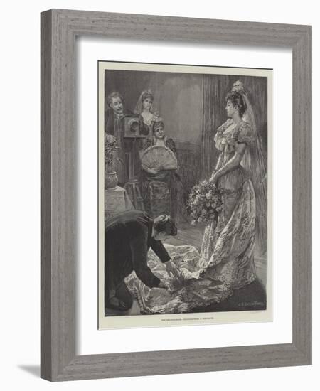 The Drawing-Room, Photographing a Debutante-Edward Frederick Brewtnall-Framed Giclee Print