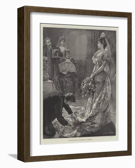 The Drawing-Room, Photographing a Debutante-Edward Frederick Brewtnall-Framed Giclee Print