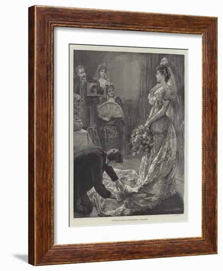 The Drawing-Room, Photographing a Debutante-Edward Frederick Brewtnall-Framed Giclee Print