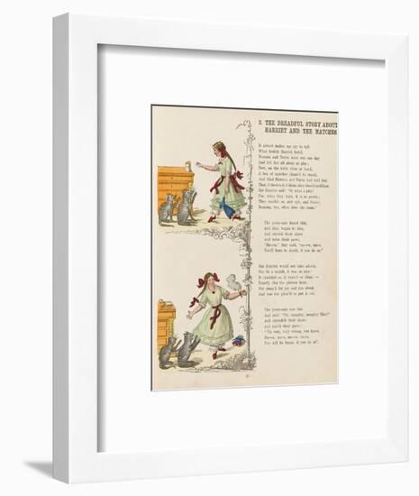 The Dreadful Story About Harriet and the Matches-null-Framed Photographic Print