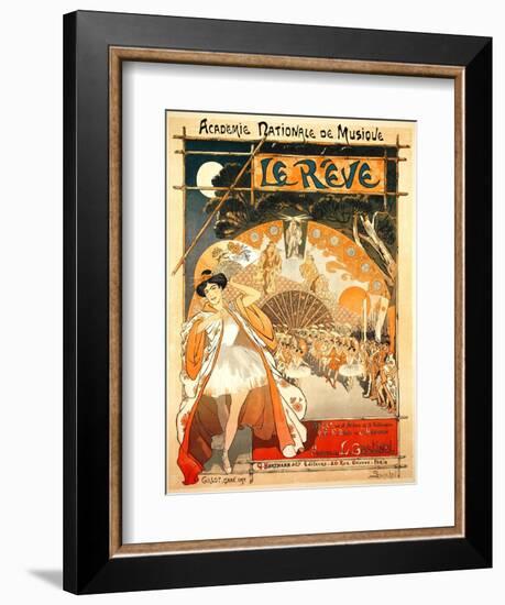 The Dream, 1891-Theophile Alexandre Steinlen-Framed Giclee Print