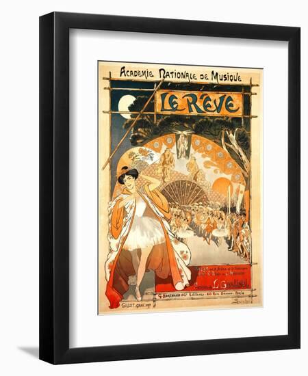 The Dream, 1891-Theophile Alexandre Steinlen-Framed Giclee Print