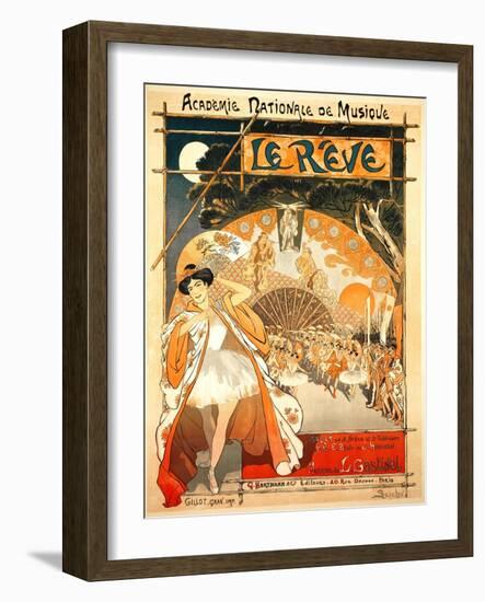 The Dream, 1891-Theophile Alexandre Steinlen-Framed Giclee Print