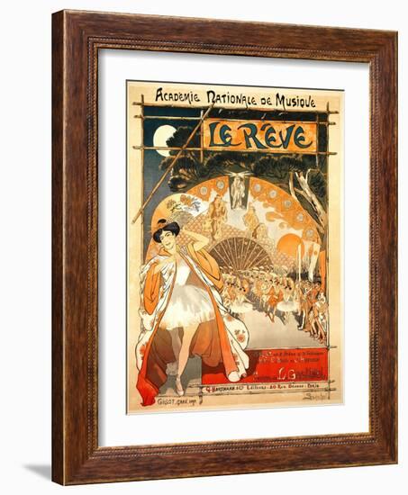 The Dream, 1891-Theophile Alexandre Steinlen-Framed Giclee Print