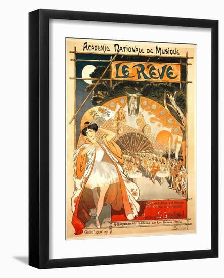 The Dream, 1891-Theophile Alexandre Steinlen-Framed Giclee Print