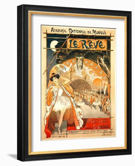 The Dream, 1891-Theophile Alexandre Steinlen-Framed Giclee Print