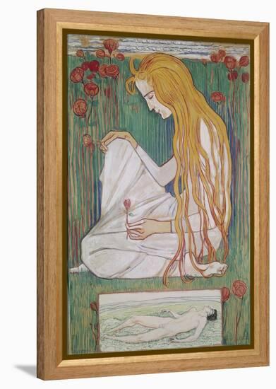 The Dream, 1897/1903-Ferdinand Hodler-Framed Premier Image Canvas