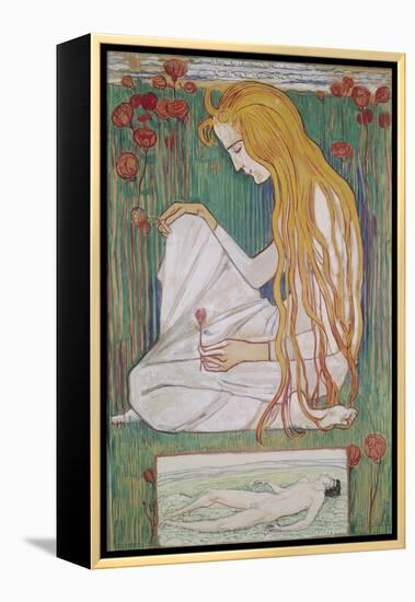 The Dream, 1897/1903-Ferdinand Hodler-Framed Premier Image Canvas