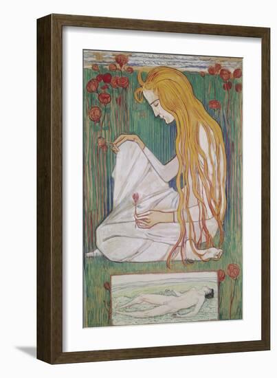 The Dream, 1897/1903-Ferdinand Hodler-Framed Giclee Print