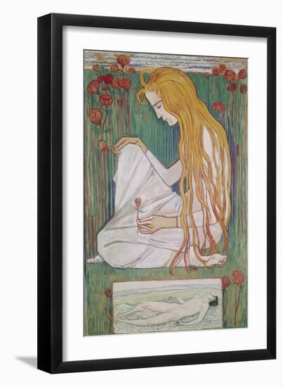 The Dream, 1897/1903-Ferdinand Hodler-Framed Giclee Print