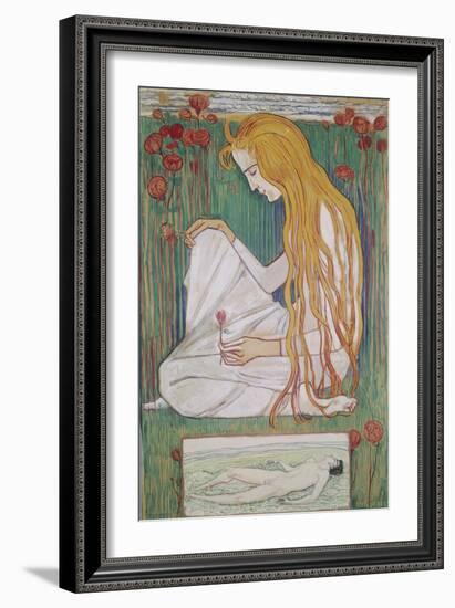 The Dream, 1897/1903-Ferdinand Hodler-Framed Giclee Print