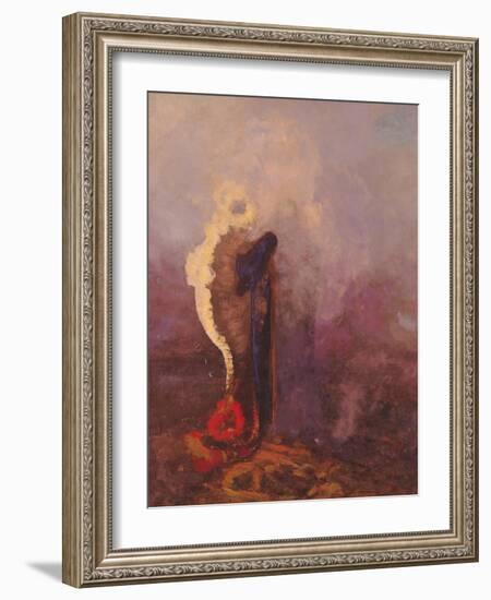 The Dream, 1904-Odilon Redon-Framed Giclee Print