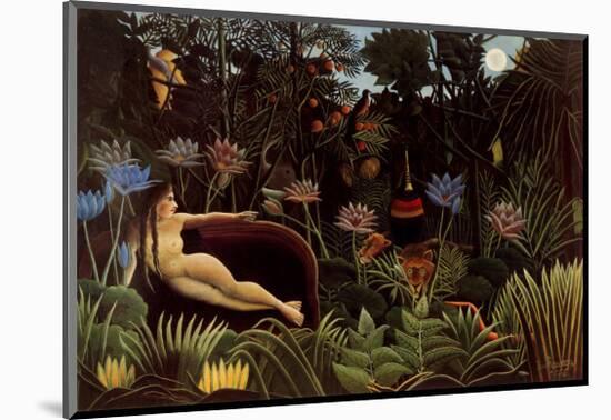 The Dream, 1910-Henri Rousseau-Mounted Art Print